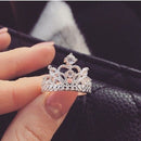 Crystal Crown Rings 