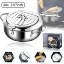 Stainless steel deep fryer