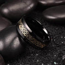 Titanium Steel Dragon Rings