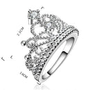 Crystal Crown Rings 