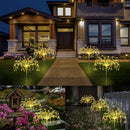 Waterproof Solar Garden Fireworks Lamp