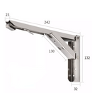 Foldable Wall Shelf Bracket (2 pieces) 