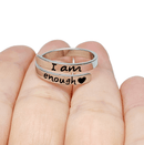 I Am Enough Ring