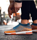 Fly-knitted Breathable Men's Sneakers