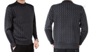 Men's Knitted Plaid Sweaters