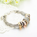 Intertwined Ring Accent Bracelet 