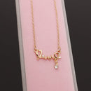 LOVE Pearl Necklace