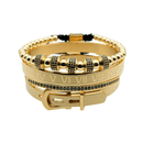 Titanium Bracelet Set