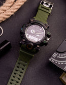 Military sports watch for men