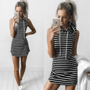 Casual Mouwloze Mini-jurk