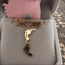 Baby Feet Mother Necklace