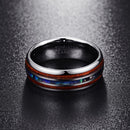 Hawaiian koa wood ring