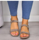 Flat Toe Velcro Casual Sandals