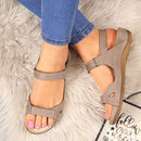 Flat Toe Velcro Casual Sandals