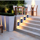 Solar Powered Outdoor Patio Wall Light