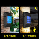 Solar Powered Outdoor Patio Wall Light