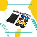 Magnetic Polarized Clip-on Glasses 