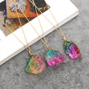Rainbow Quartz Necklace
