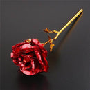 24K Foil Gold Plated Rose 