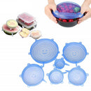 Silicone Stretch Lids (6 pieces)
