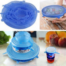 Silicone Stretch Lids (6 pieces)