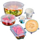 Silicone Stretch Lids (6 pieces)