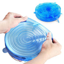 Silicone Stretch Lids (6 pieces)