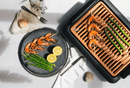 Electric barbecue without non-stick coating