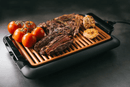 Electric barbecue without non-stick coating