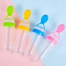 Baby food bottle spoon 