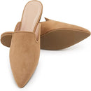 Women's tulle made of pointed suede