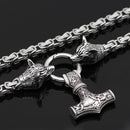 Thor Hammer Pendant Necklace