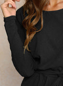 Wrap Dress with Long Sleeves