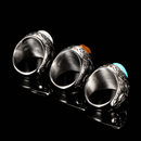 Men's Vintage Turquoise Stone Ring