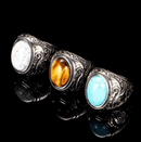 Men's Vintage Turquoise Stone Ring