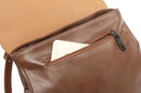 Vintage Faux Leather Backpack