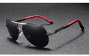 Men's Vintage Aluminum Polarized Sunglasses